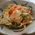 rencon03's cooksnap of when they made 筍とお揚げのさっぱりウマッ♡胡麻酢和え.