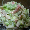 ばるぼあ's cooksnap of when they made レタスとカニと卵のサラダ.