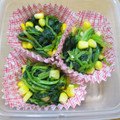 daikanon's cooksnap of when they made お弁当に♡ほうれん草とコーン炒め♡.