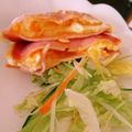 らぴあ♡'s cooksnap of when they made 【簡単】レンジでハムエッグ(☆∀☆).