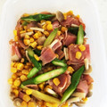 まりもも1122's cooksnap of when they made 簡単！ｱｽﾊﾟﾗとﾍﾞｰｺﾝの炒め物♪.
