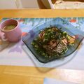 komutatata's cooksnap of when they made 旬をさわやかに❤菜の花サラダそば♪.