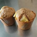 瑠依子's cooksnap of when they made 簡単★たっぷりりんごとシナモンマフィン.
