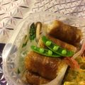 ふらわあひめ's cooksnap of when they made お弁当に♪カレー風味の肉巻きおにぎり★.