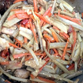 たなかno's cooksnap of when they made ☆簡単☆きんぴらごぼう.