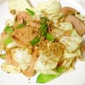 ももちゃんパンダ's cooksnap of when they made 塩麹だけ～！キャベツ＆ギョニソ炒め.