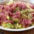 mikaringo☆'s cooksnap of when they made 最高に簡単な春キャベツのオリーブパスタ.