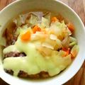 ももちゃんパンダ's cooksnap of when they made とろ～りチーズ♫　十六穀のスープごはん.