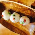 黒柴パラダイス's cooksnap of when they made 【長野県】野沢菜とカリカリ梅おにぎり.