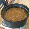 ume52's cooksnap of when they made シンプル！簡単！大量消費のネギのスープ.