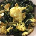 etsko's cooksnap of when they made わかめとふわふわ卵.