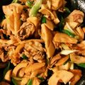 ニコニコゆうちゃんち's cooksnap of when they made 旬のたけのこと豚バラの甘辛炒め.