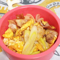 ボニタロー's cooksnap of when they made 豚肉と卵の中華炒め♡.