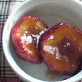 ma s's cooksnap of when they made 姫りんごで　簡単　りんご飴☆.