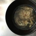 めい太＆ぽこ太's cooksnap of when they made ♡春の定番♡たけのこの胡麻味噌汁.