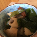 クックTGZ5DB☆'s cooksnap of when they made 簡単 筍さつま揚げわかめの甘甘煮物.