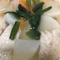 クックPWCQX9☆'s cooksnap of when they made 簡単！鶏むね肉の大根スープ♡.