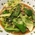 soraaa's cooksnap of when they made 超簡単☆キャベツとピーマンの肉味噌炒め.