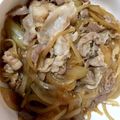 みーさり's cooksnap of when they made ♡豚バラ肉の定食生姜焼き♡.