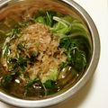 モッパ's cooksnap of when they made あと一品に☆シャキッと水菜のお浸し.