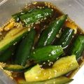 夕飯は６時です's cooksnap of when they made 簡単！たたきキュウリの中華漬け.