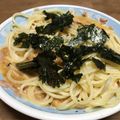 美味しい大好き's cooksnap of when they made ツナと納豆で☆ふわふわマヨパスタ.