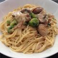 suitemilk's cooksnap of when they made 簡単！牛乳で♡キノコのクリームパスタ.