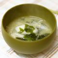 ぽっぽぺぺ's cooksnap of when they made 白ネギと玉葱の味噌汁★.
