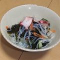 きらり流れ星's cooksnap of when they made タコと胡瓜と春雨の酢の物.