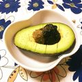 ゆにこーん☆'s cooksnap of when they made 海苔佃煮山椒わさびアボカド.
