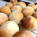 ♡かお♪'s cooksnap of when they made HB☆ヨーグルトでしっとり丸パン.
