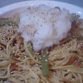 ぐー子's cooksnap of when they made 山くらげと大根おろしのパスタ.