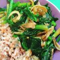 Cook★Robin's cooksnap of when they made ■糖質制限■舞茸ほうれん草ソテー♪簡単朝.