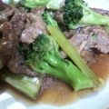 ケロのん's cooksnap of when they made 牛肉とブロッコリーの炒め物.