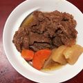 麗し姫's cooksnap of when they made 冷凍牛スジ★こっくり大根牛スジ煮込圧力鍋.