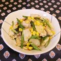 龍青空ママ's cooksnap of when they made 穴子のペペロン☆.