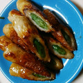 幸福女神's cooksnap of when they made ✤お弁当✤冷凍いんげんとちくわの照り焼き.