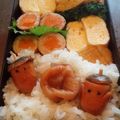 ☆kaoppe☆'s cooksnap of when they made どんぐりソーセー人と木の子のホットサラダ.