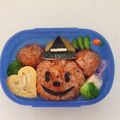 おきゃんなゆう's cooksnap of when they made キャラ弁☆ハロウィンかぼちゃ☆ミッキー.