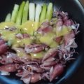 クックWSQEN9☆'s cooksnap of when they made ＊ウドとホタルイカのからし酢味噌かけ＊.