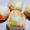 Aloha☆★'s cooksnap of when they made 簡単！便利な冷凍ストック野菜玉.
