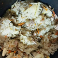 クックPL58SK☆'s cooksnap of when they made 和風だし鶏おこわ.