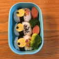 〜tinr～'s cooksnap of when they made 簡単キャラ弁：こいのぼりのおにぎり.