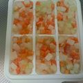 さとみに's cooksnap of when they made 離乳食に便利　野菜キューブ.