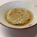 hiromiﾏﾏ's cooksnap of when they made 夕食に！料亭の味の蓮根と豆腐の和風もち.
