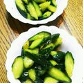 ちーたのかぁちゃん's cooksnap of when they made きゅうりのうま浅漬け.