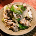 nammy's cooksnap of when they made 豚肉と長ネギのシャンタン炒め.