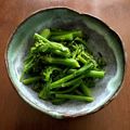 t_ohta's cooksnap of when they made 菜の花からし和え.