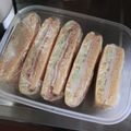 clover˙◊˙'s cooksnap of when they made 【糖質制限】おから蒸しパンでサンドイッチ.
