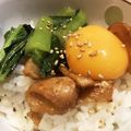 りこったちーず's cooksnap of when they made 鶏皮あぶらめし！.